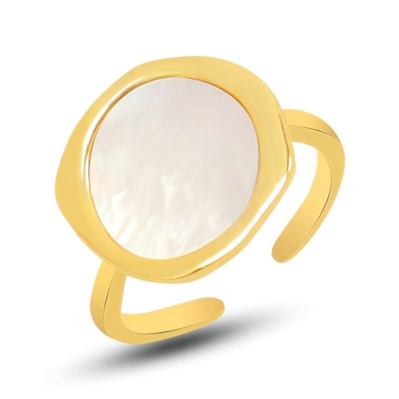 18K gold plated finger ring, Intensity