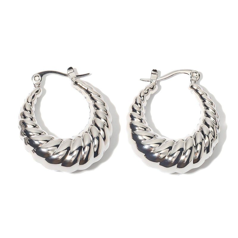 Stainless steel earrings, Intensity