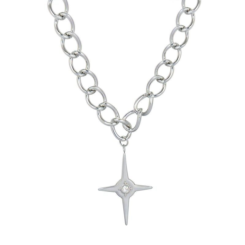 Stainless steel  Star necklace, Intensity