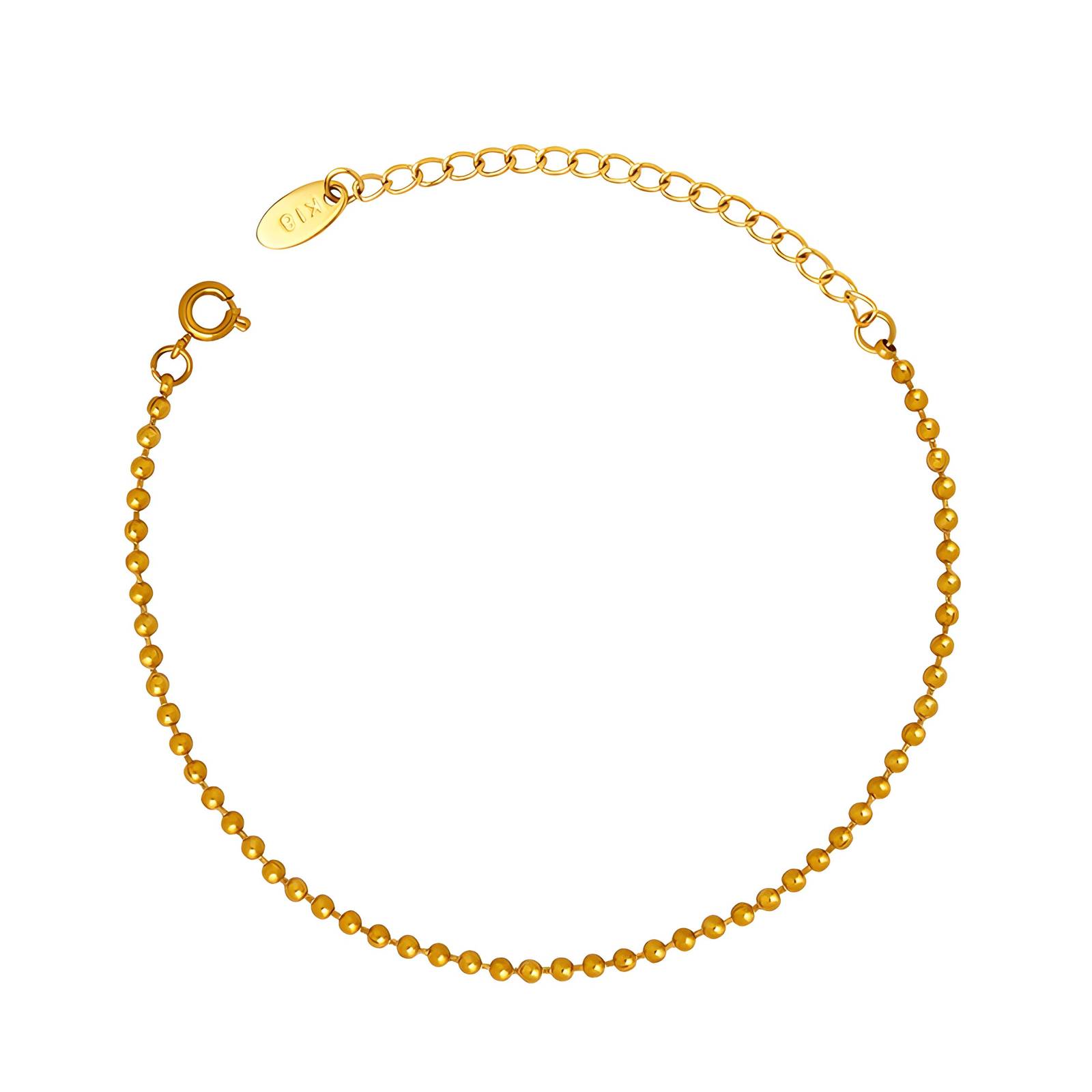 18K gold plated Stainless steel bracelet, Intensity