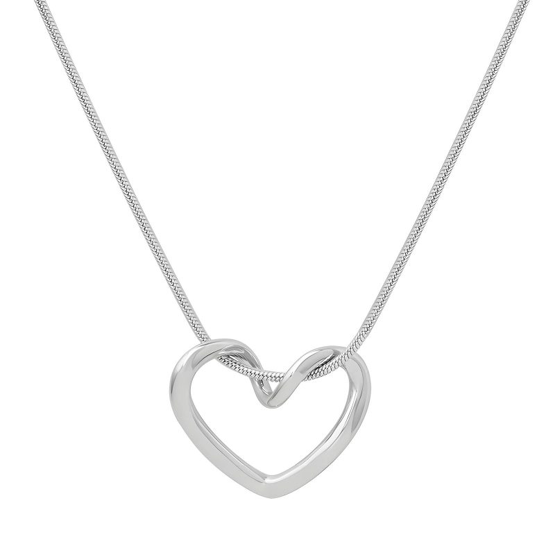 Stainless steel  Heart necklace, Intensity