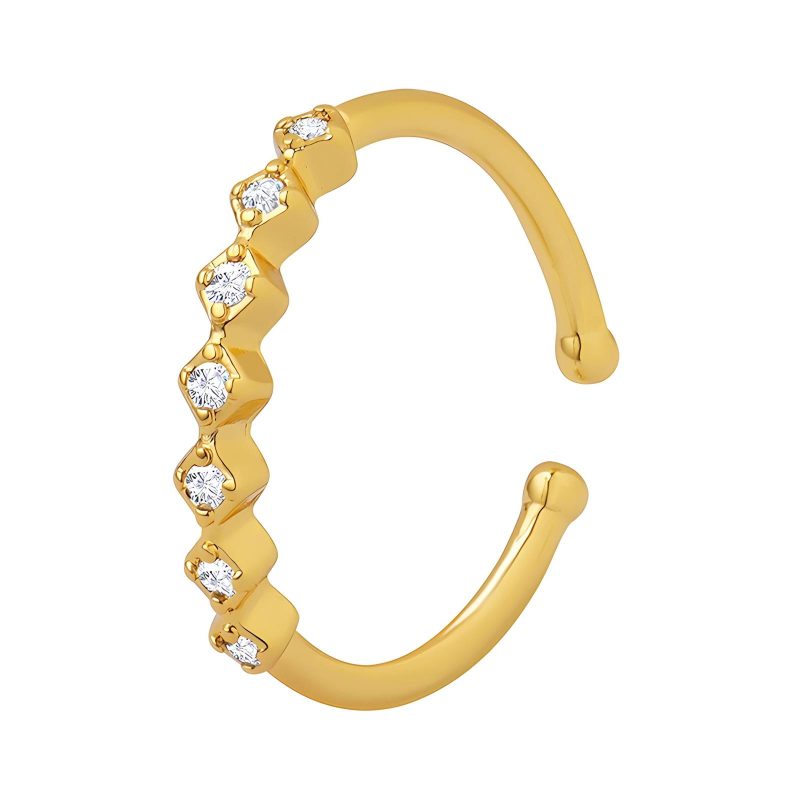 18K gold plated finger ring, Intensity