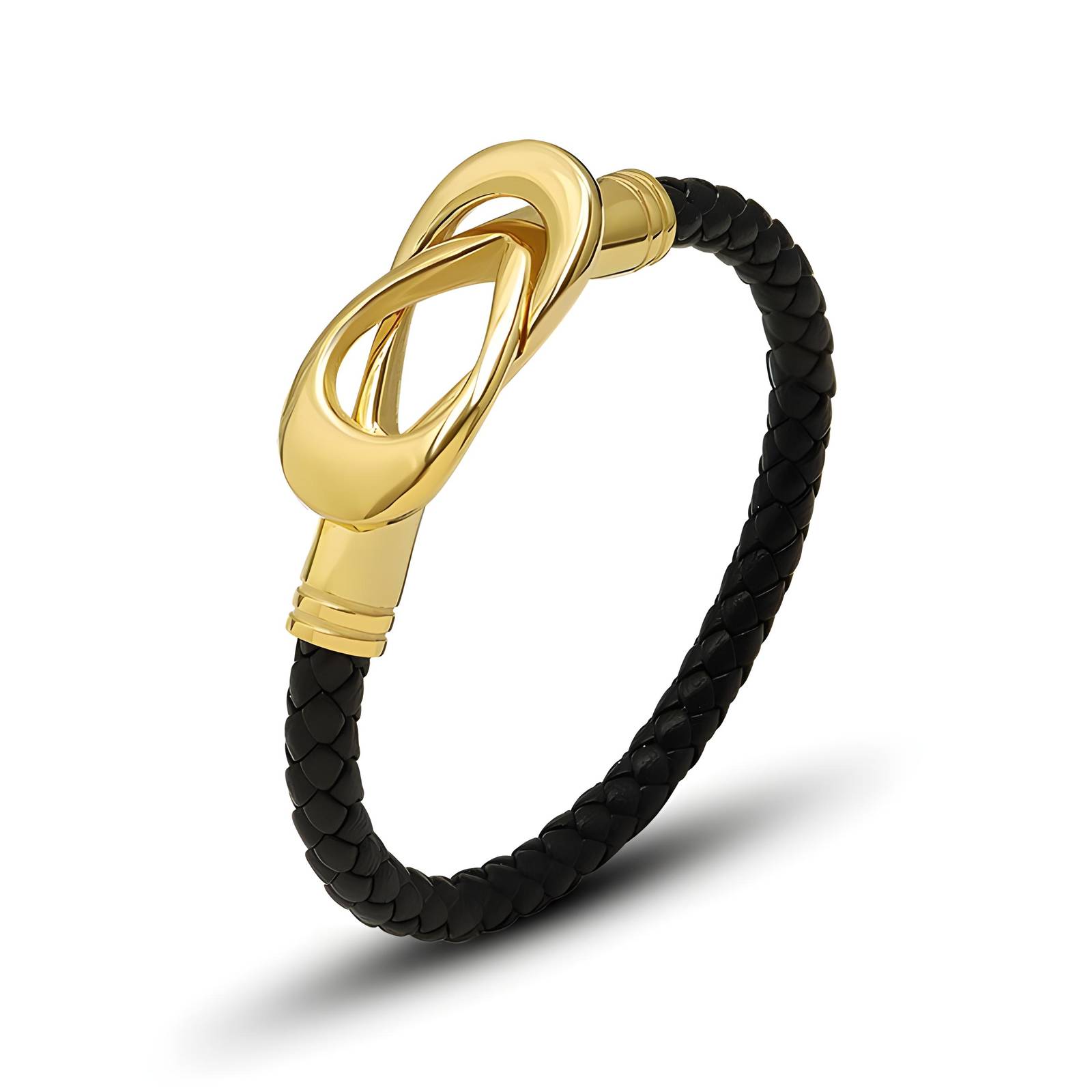 18K gold plated Stainless steel bracelet, Intensity