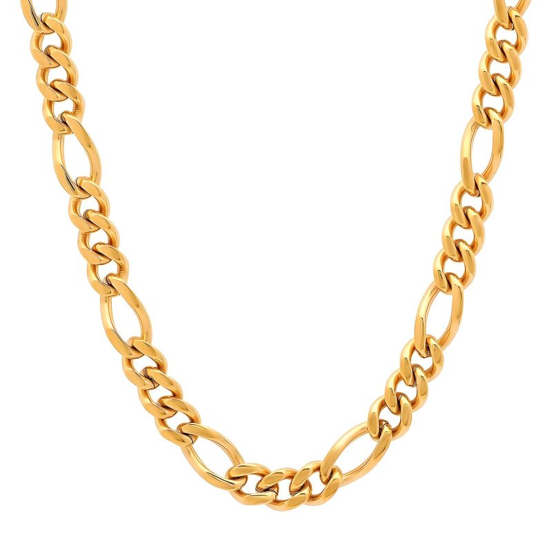 18K gold plated Stainless steel necklace, Intensity