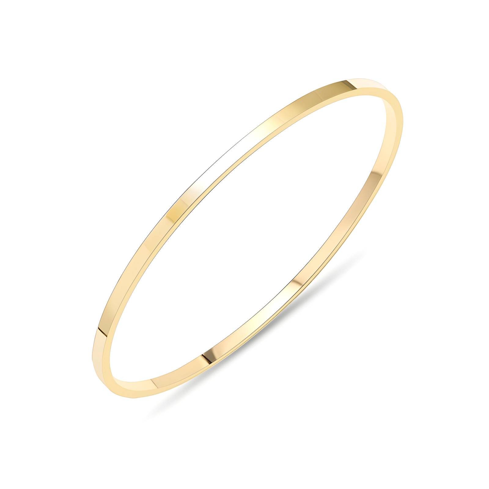 18K gold plated Stainless steel bracelet, Intensity