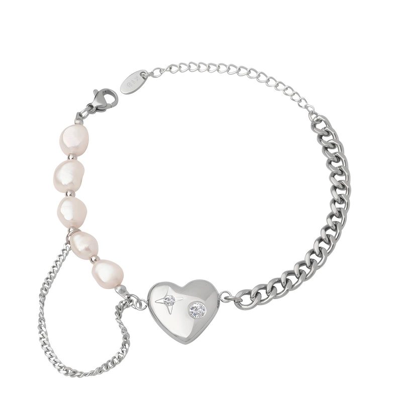 Stainless steel  Heart bracelet, Intensity