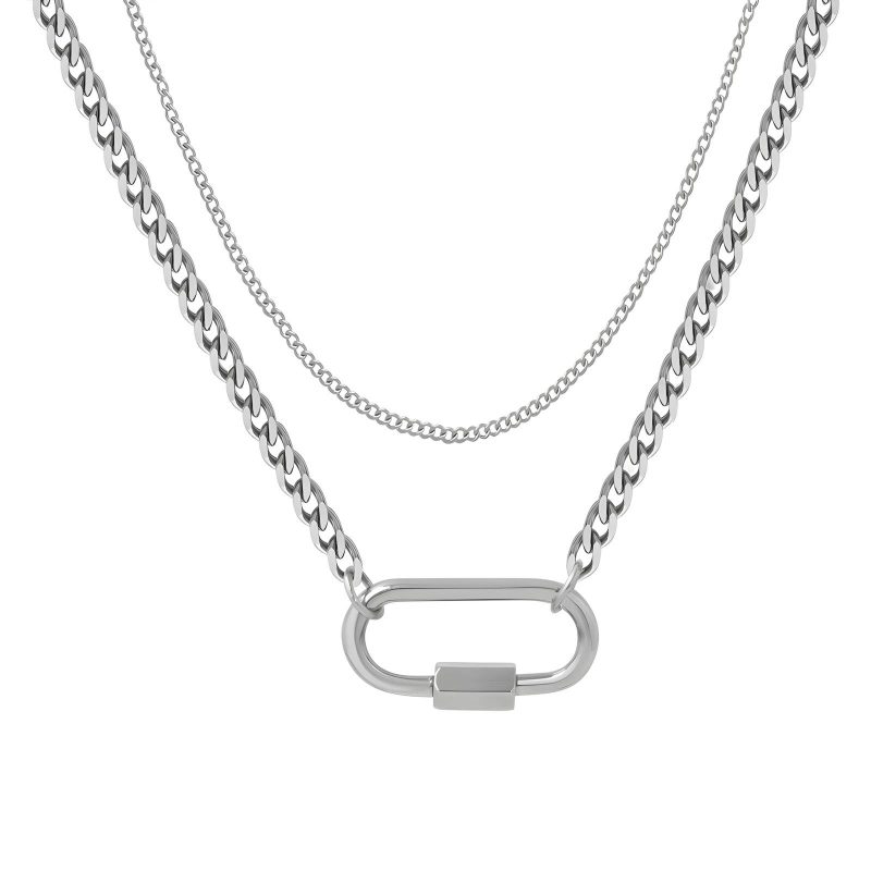 Stainless steel necklace, Intensity