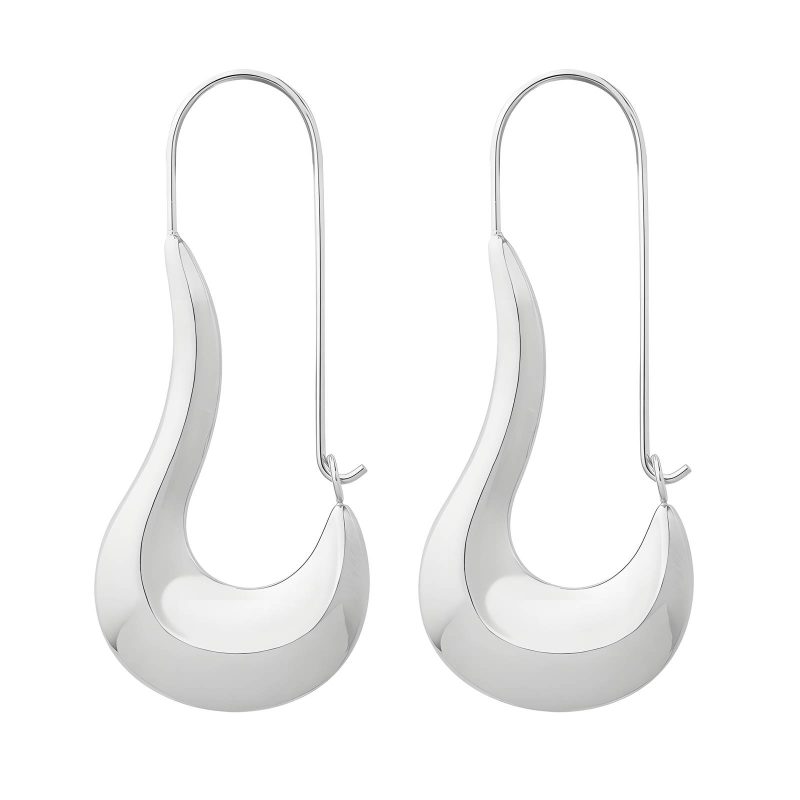 Stainless steel earrings, Intensity