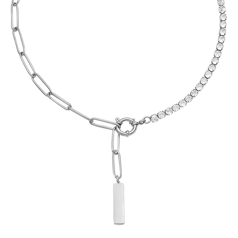 Stainless steel necklace, Intensity