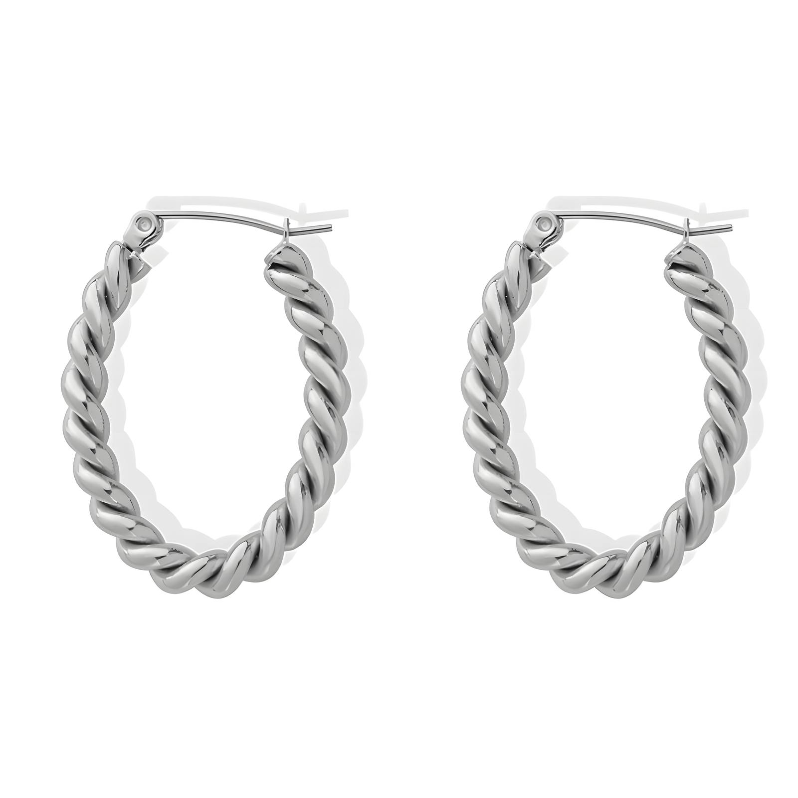 Stainless steel earrings, Intensity