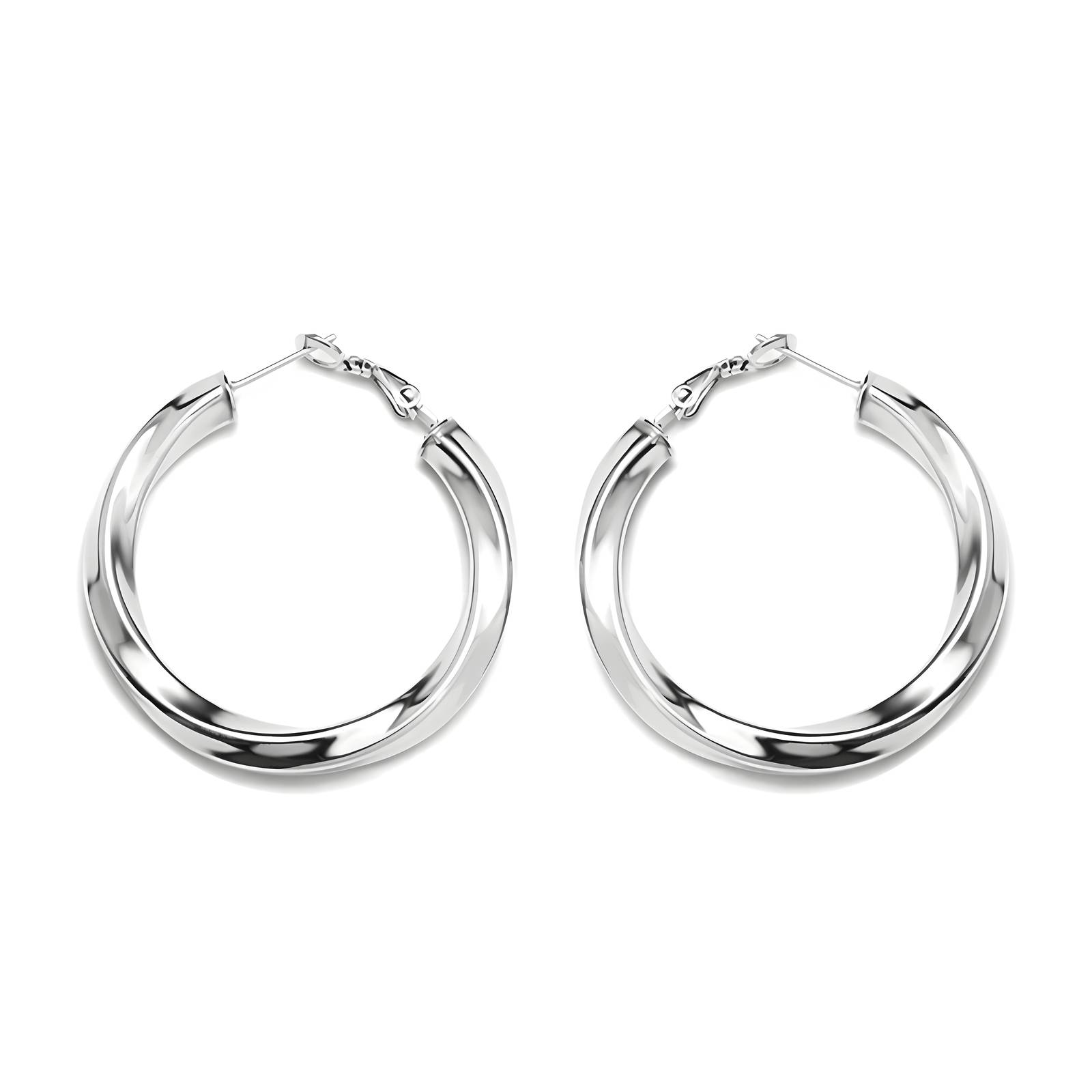 Stainless steel earrings, Intensity